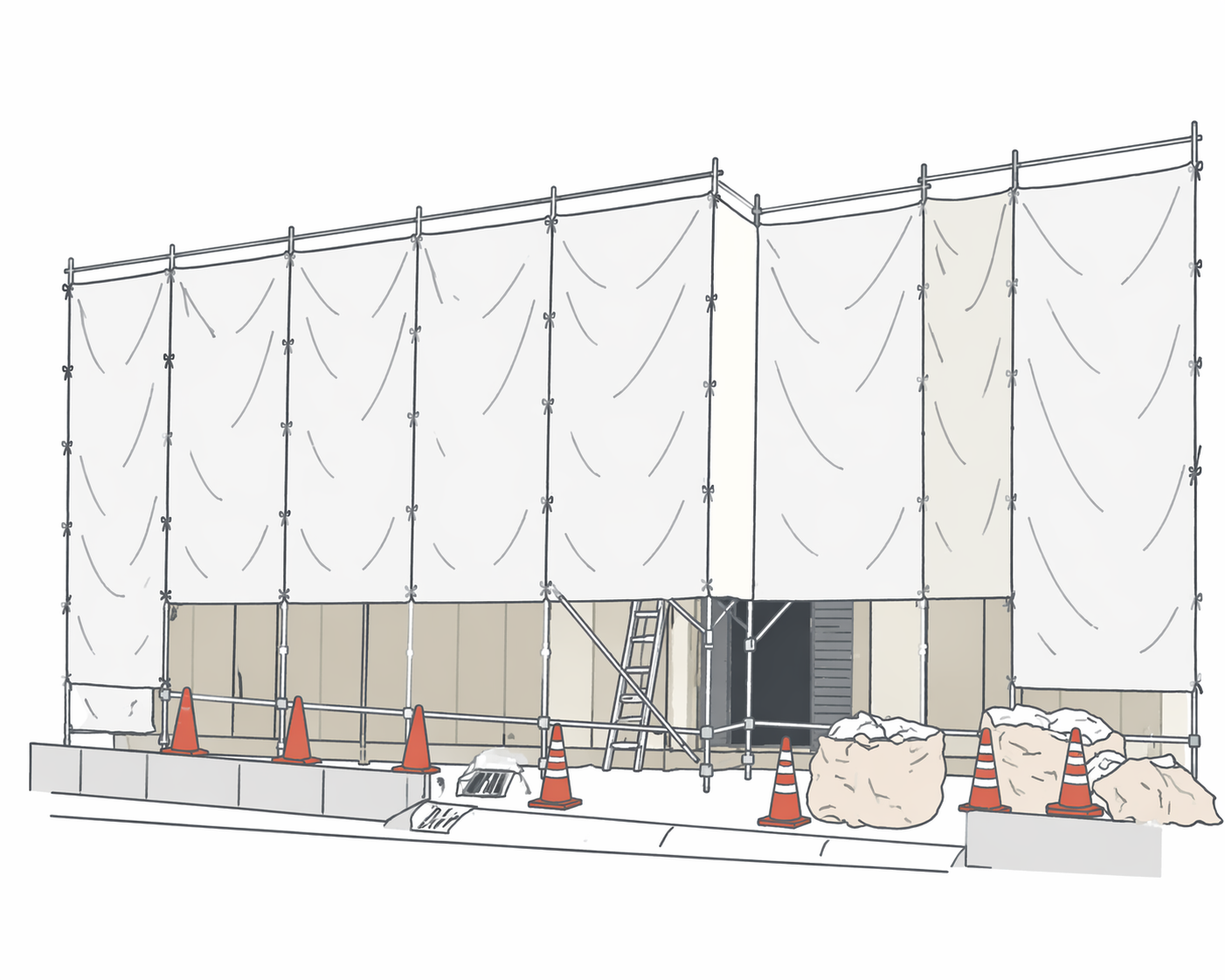 アスベストの危険度を示すレベル1・2・3の違い