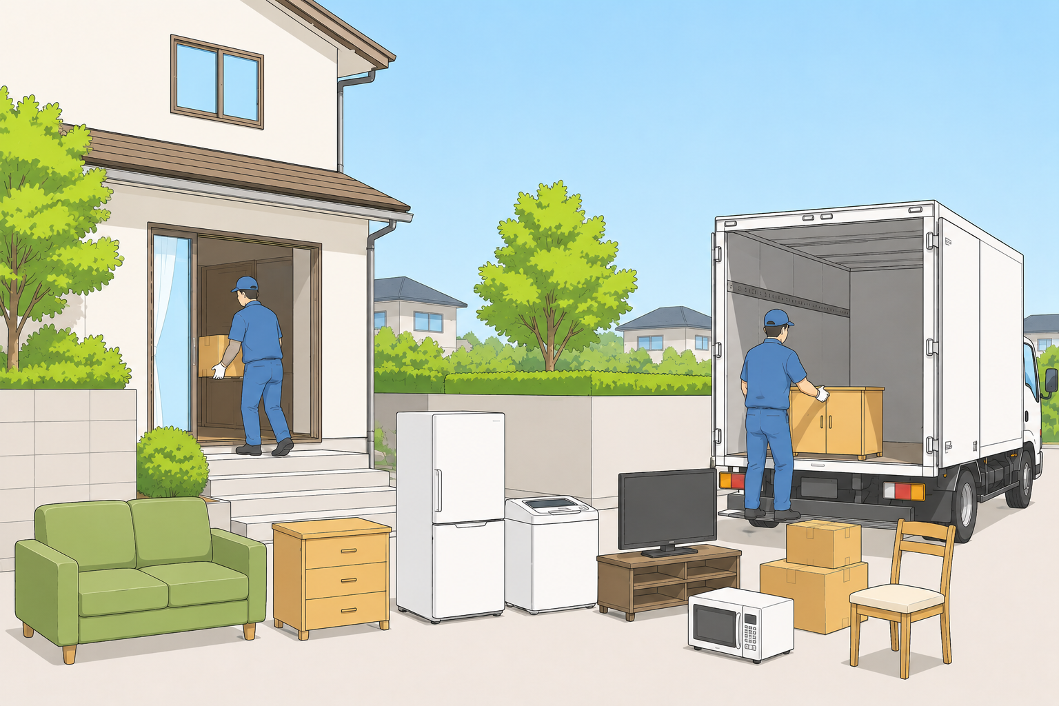 解体工事前の不用品回収とは？残置物の処分費用と賢くおさえるポイント
