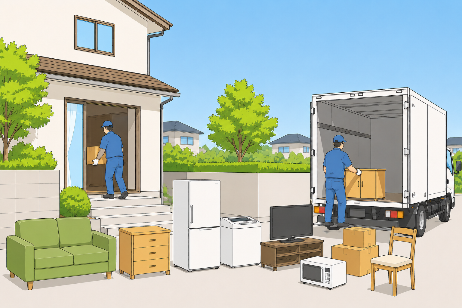 解体工事前の不用品回収とは？残置物の処分費用と賢くおさえるポイント