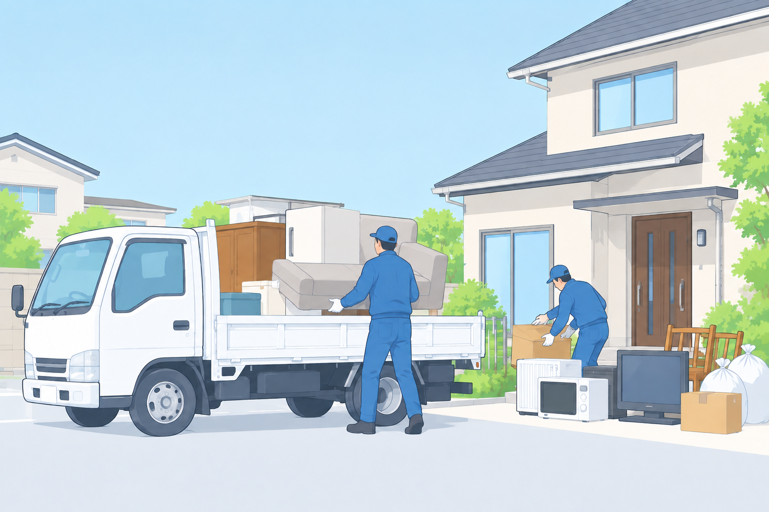 廃品回収会社とは？解体前に不用品処分を依頼する際の注意点