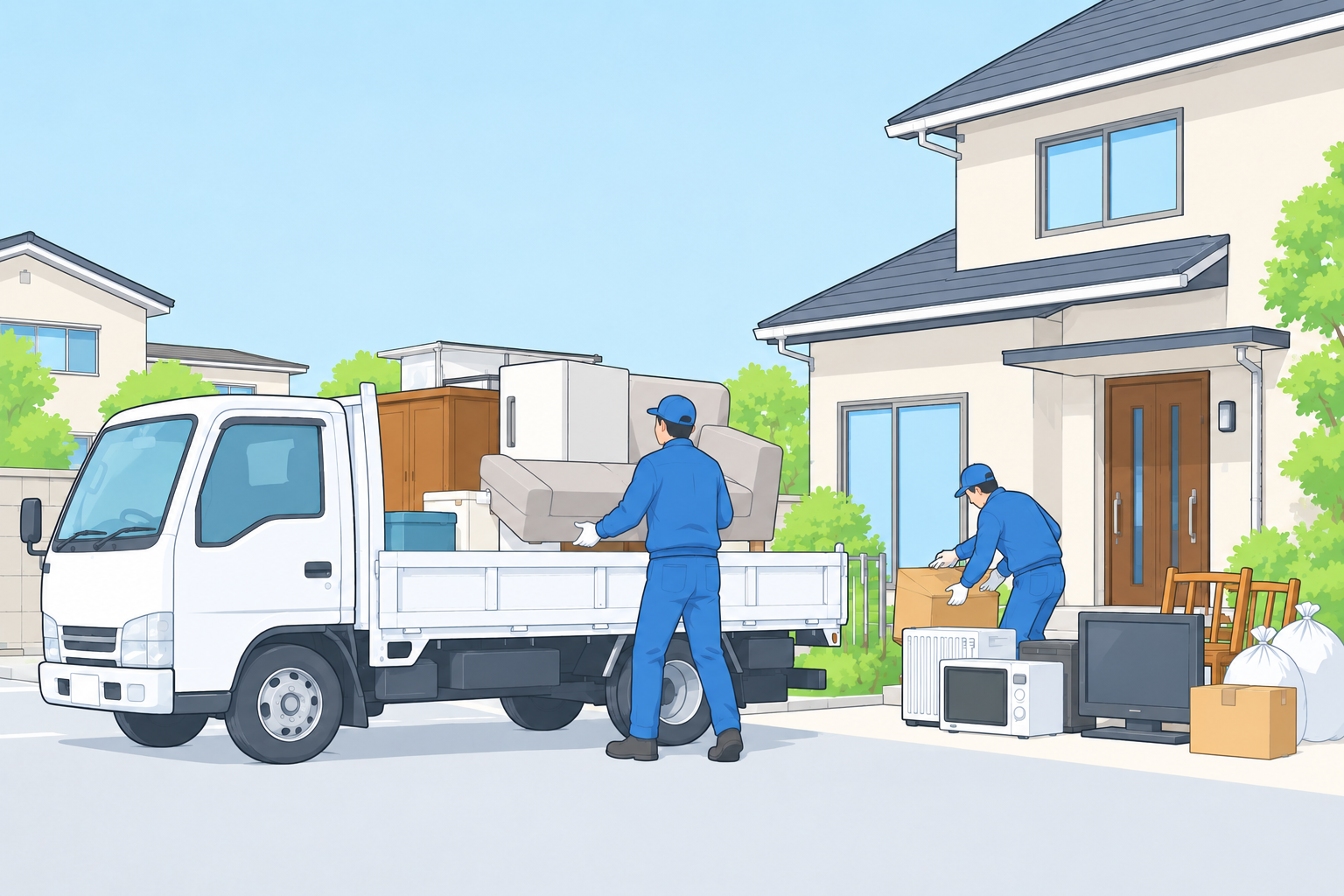 廃品回収会社とは？解体前に不用品処分を依頼する際の注意点